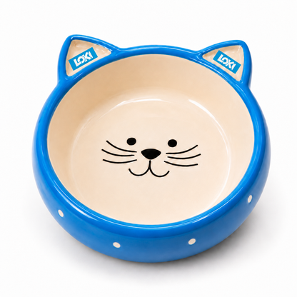 Personalized Ceramic Cat Bowl